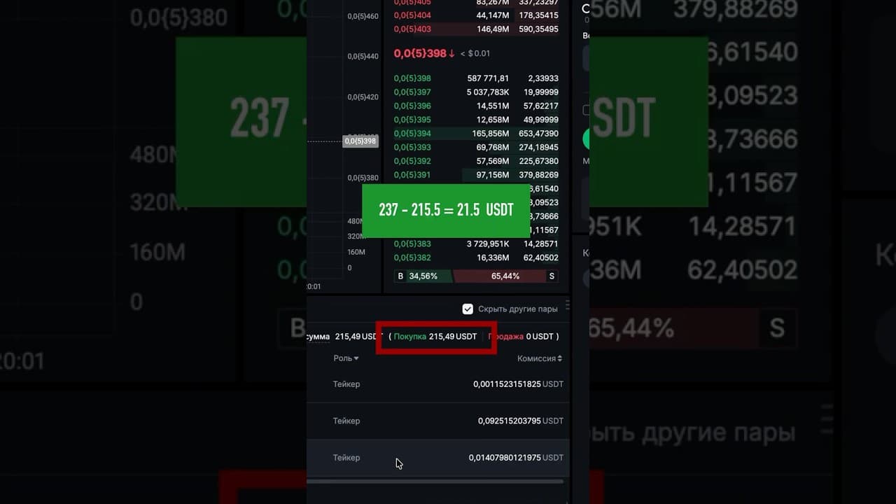 +21 USDT за 6 минут | Межбиржевой арбитраж
